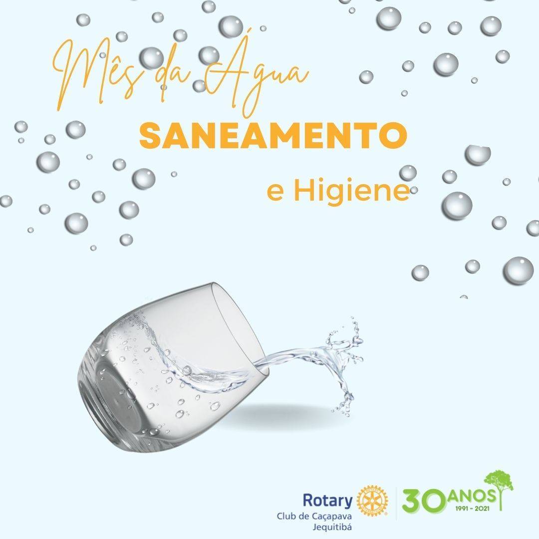 Março - Mês dos Recursos Hídricos e Saneamento