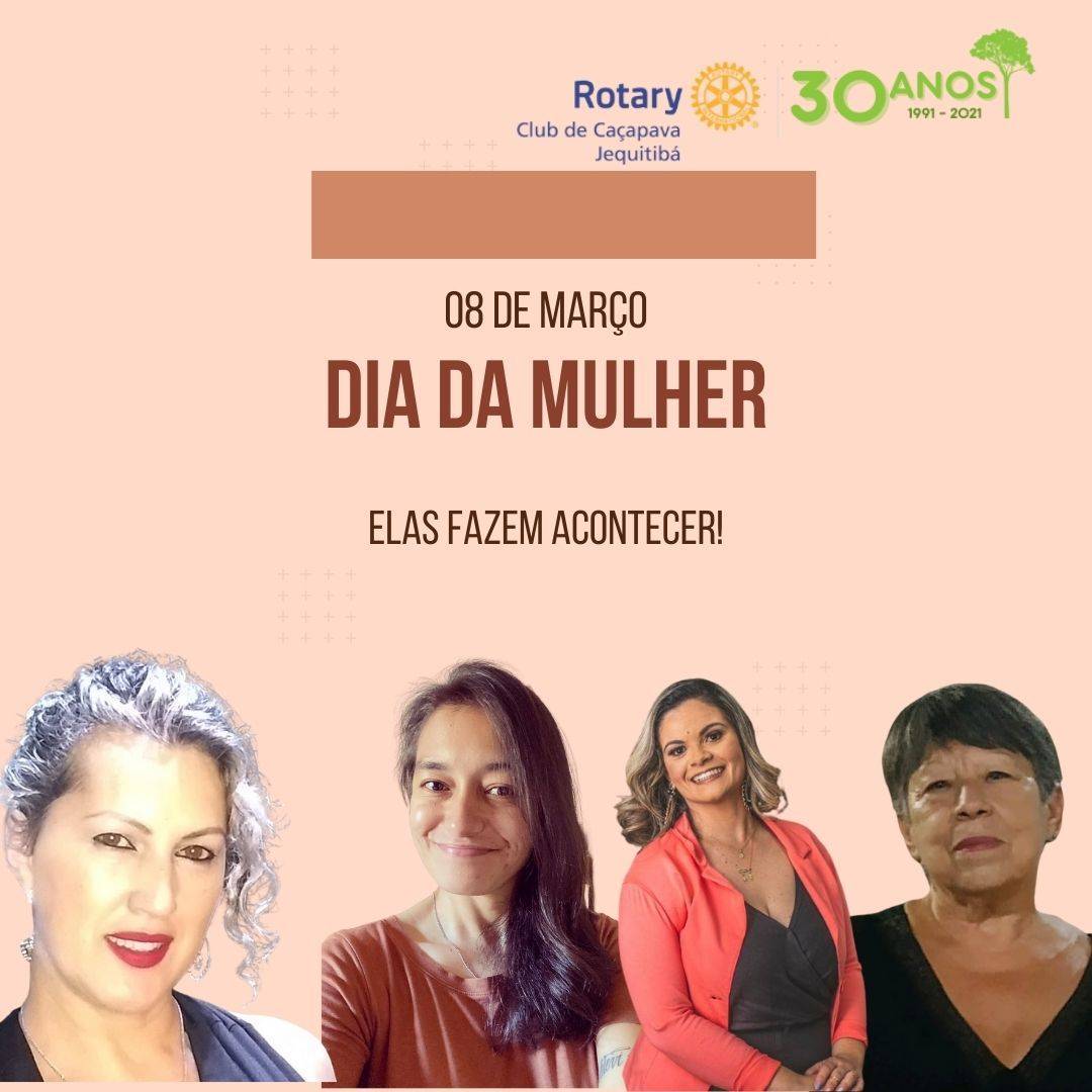 Homenagem ao dia da Mulher - Voluntárias