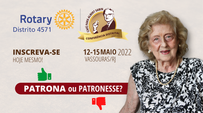 Adélia Antonieta Villas, patrona da Conferência Café para Albert Sabin