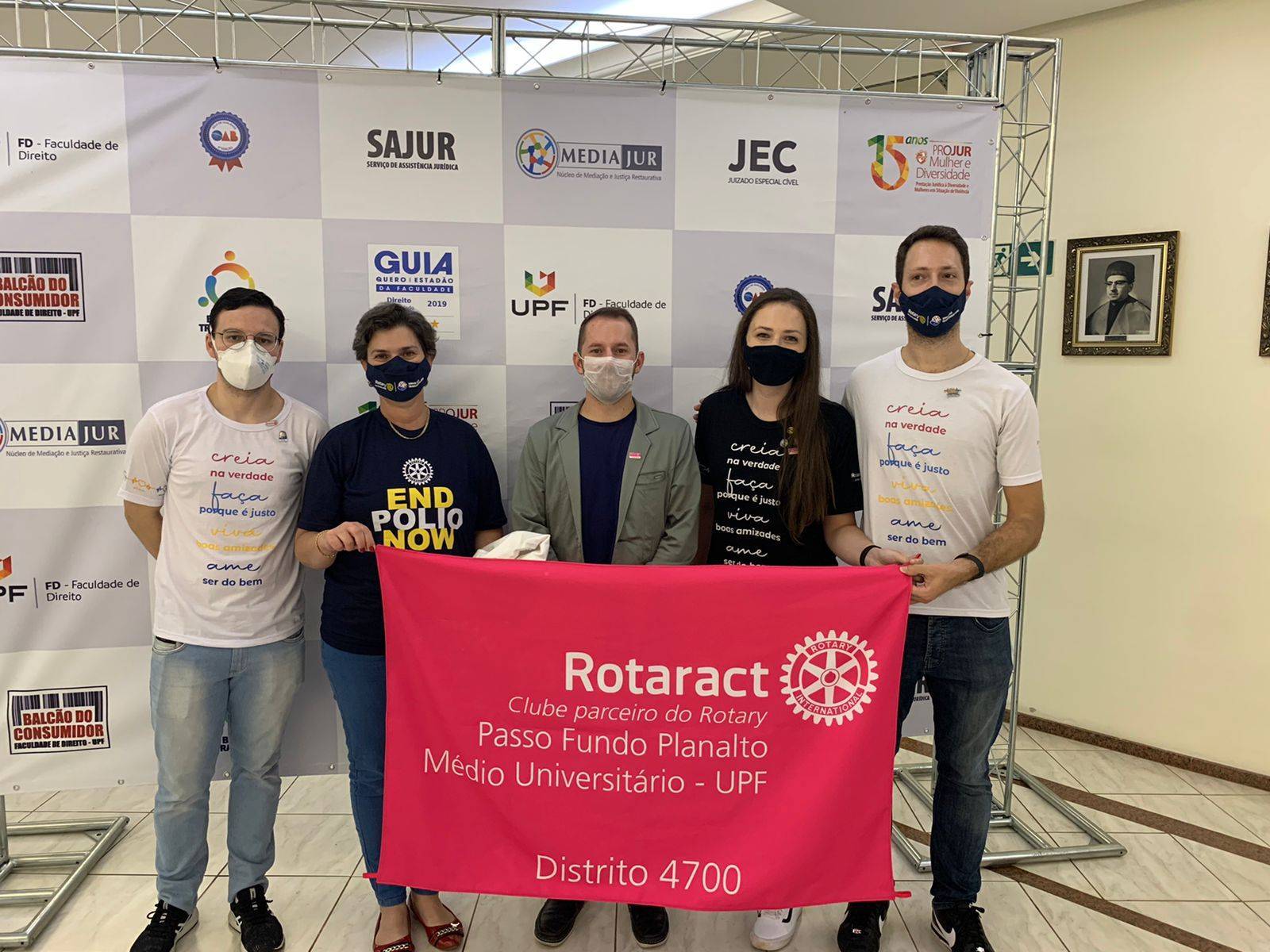 Visita aos alunos do Curso de Direito da UPF