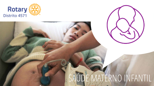 ​Grávida faz exames em hospital no Camboja. 