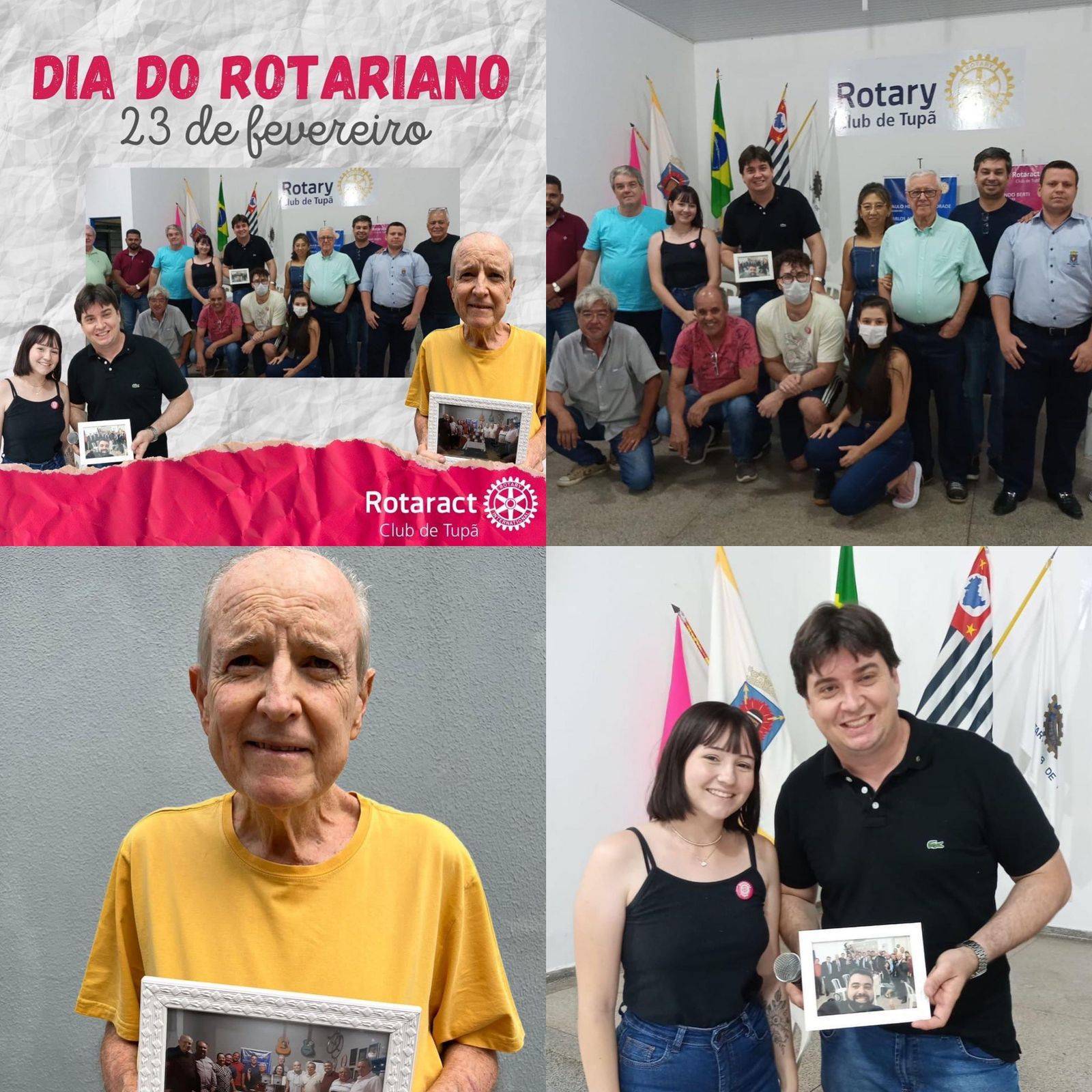 Homenagem aos rotarianos de Tupã