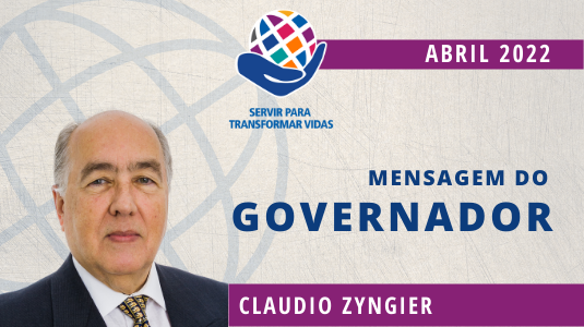 GOVERNADOR do Rotary International Distrito 4.571, 2021-22