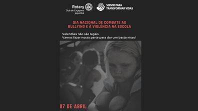 Dia Nacional de Combate ao Bullying e à Violência na Escola
