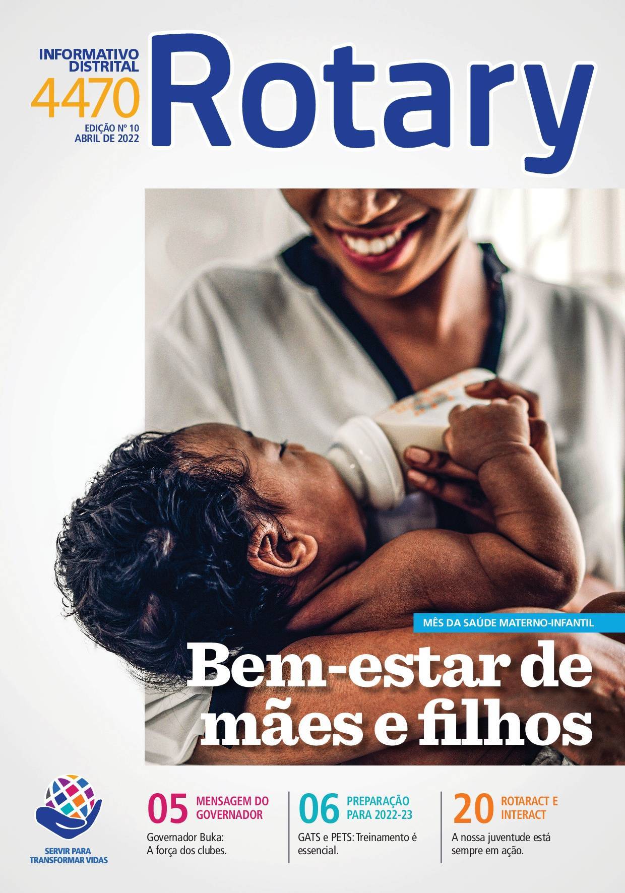 Informativo Rotário de ABRIL/2022 - Numero 10 - Carta Mensal