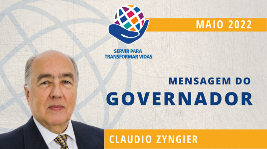 GOVERNADOR do Rotary International Distrito 4.571, 2021-22