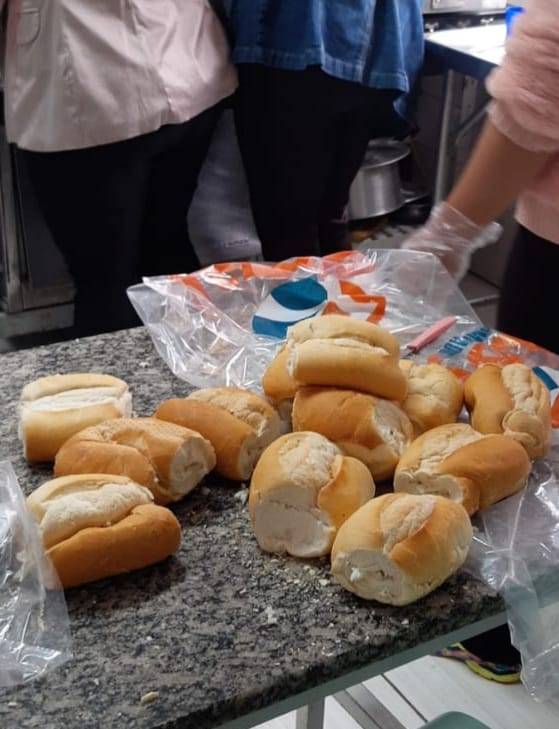 Foto enviada pela escola