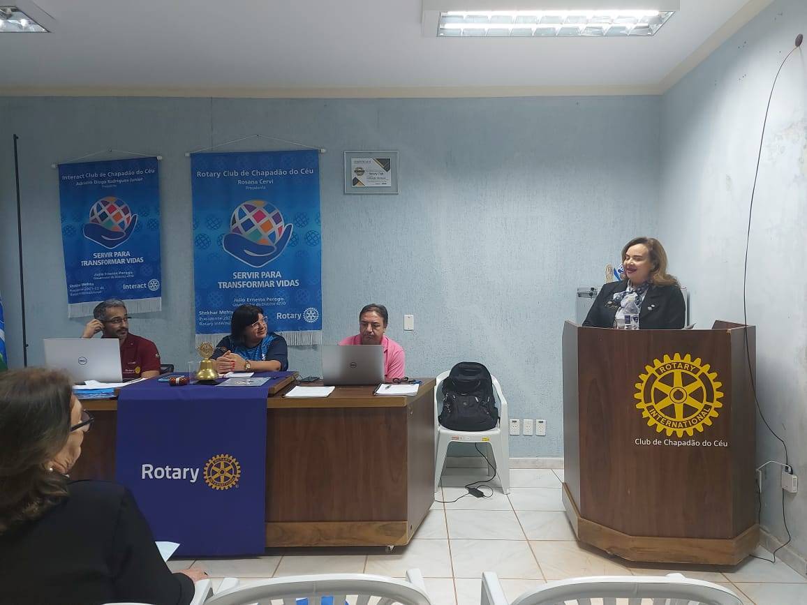Nosso Rotary recebeu visitas  ilustres para nossa reunião semanal. Os convidados de Alto Araguaia, a GA Marilene Resende, Ilse Maria da casa da amizade e o Gilberto, diretor de protocolo de alto Araguaia. O tema tratado pela Ga, foi referente a importância da Campanha da Vacinação  contra Polio que acontece de 24 a 30 de abril. Nos parabenizou também pelo trabalho realizado em nossa comunidade. Agradecemos a visita especial de todos e esperamos nos reencontrar muito em breve.