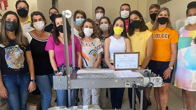 Representantes do Rotary, Rotaract, Interact e Pastoral da Criança