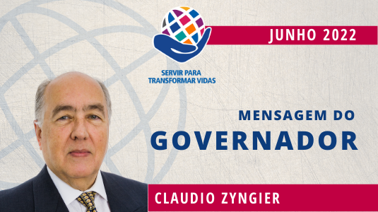 GOVERNADOR do Rotary International Distrito 4.571, 2021-22
