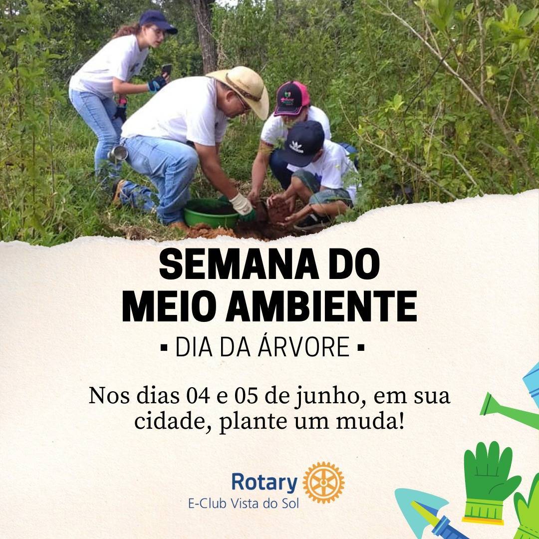 Semana do Meio Ambiente - plante pelo menos uma árvore