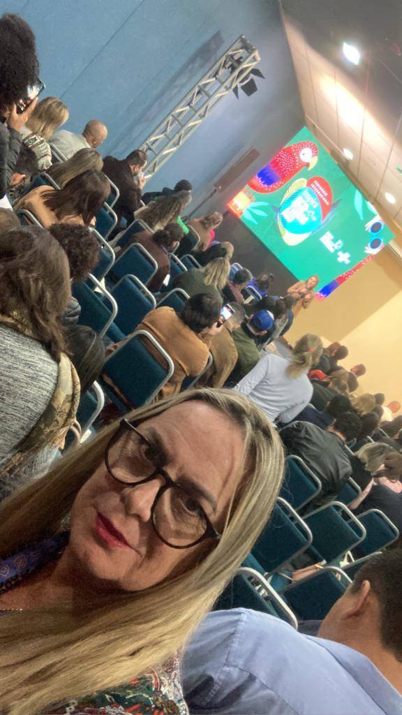 Participação da Companheira Dorothea no Seminário internacional de Turismo realizado em Bonito - MS