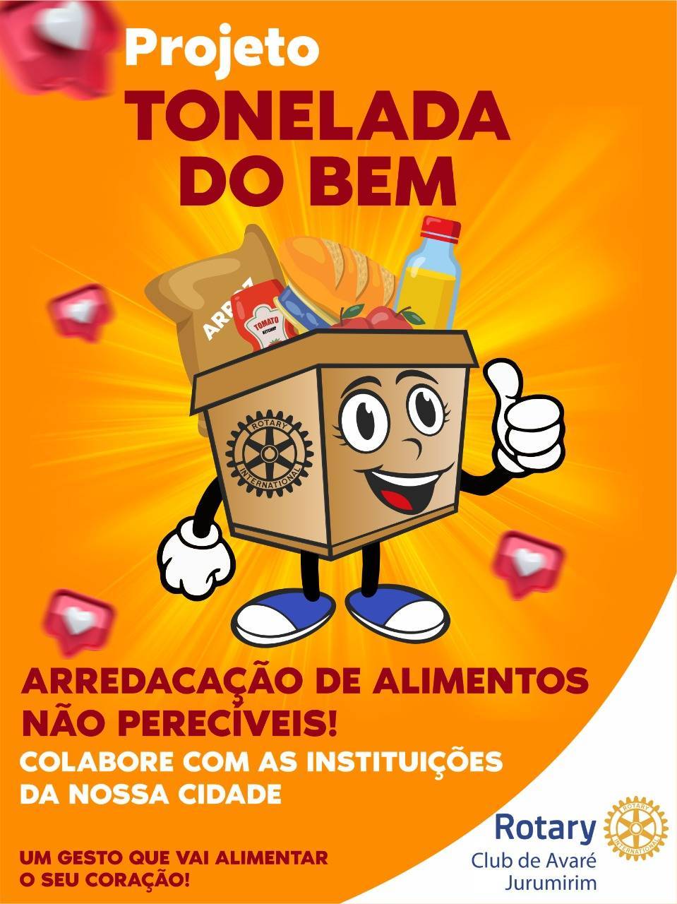 Campanha Tonelada do Bem!!!