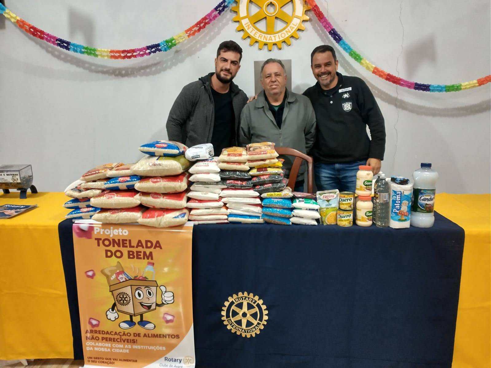 Projeto Tonelada do Bem do Rotary Club Avaré-Jurumirim 
