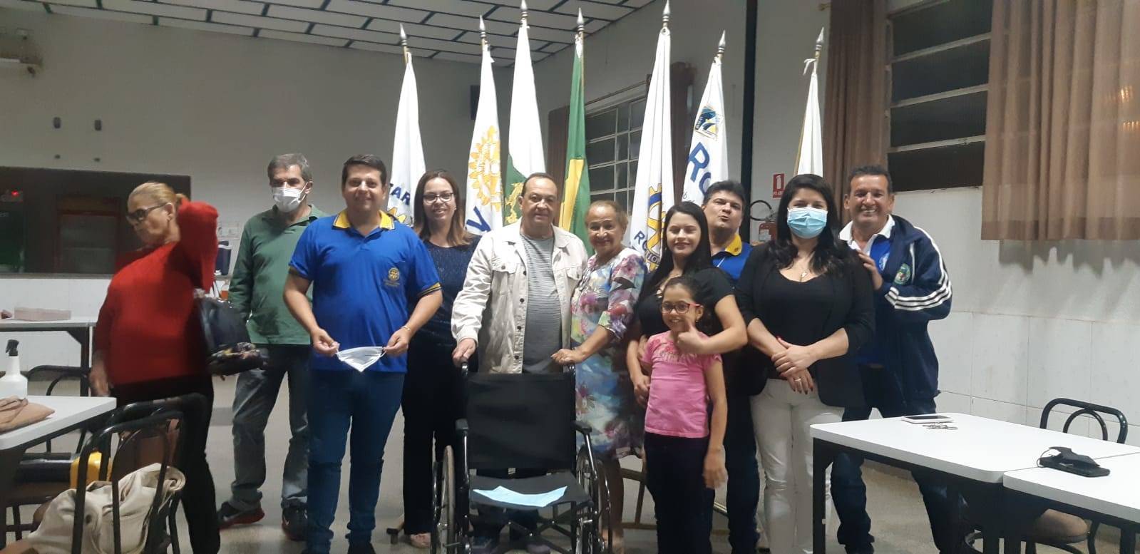 PROJETO CADEIRAS DE RODAS, DE BANHO, ANDAJÁ E MULETAS DO ROTARY CLUB TAGUATINGA AVE-BRANCA