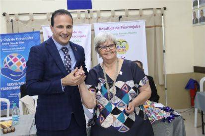 Rotary Club de Piracanjuba empossa novo conselho Diretor