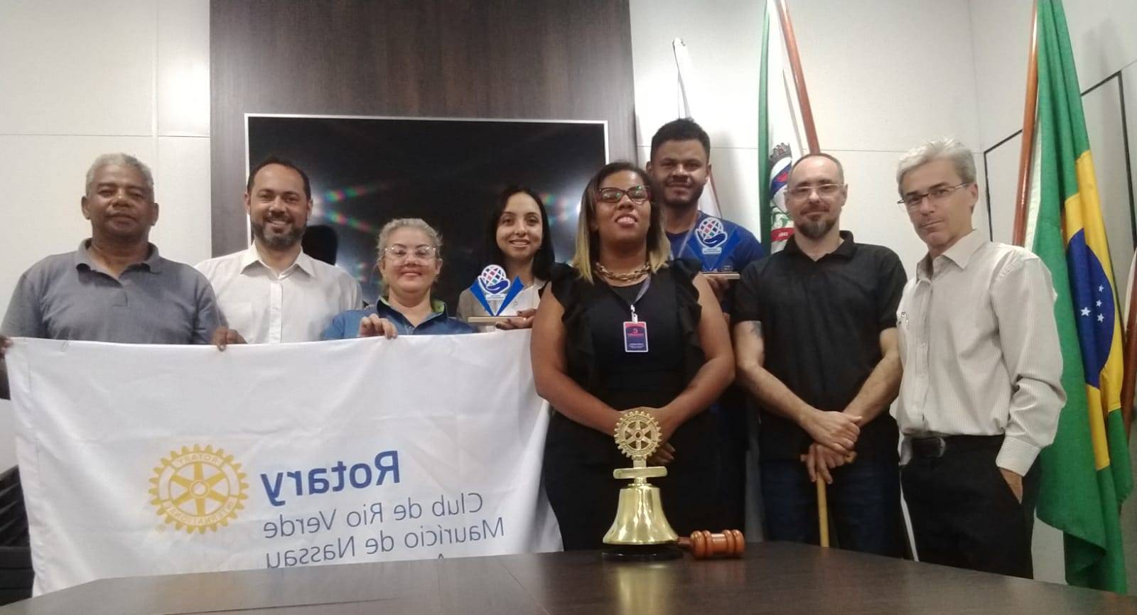 ROTARY CLUB DE RIO VERDE MAURÍCIO DE NASSAU ARANTES LISBOA VISITA CÂMARA MUNICIPAL DE RIO VERDE 