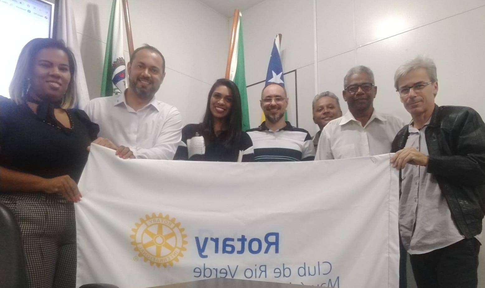ROTARY CLUB DE RIO VERDE MAURÍCIO DE NASSAU ARANTES LISBOA VISITA CÂMARA MUNICIPAL DE RIO VERDE 