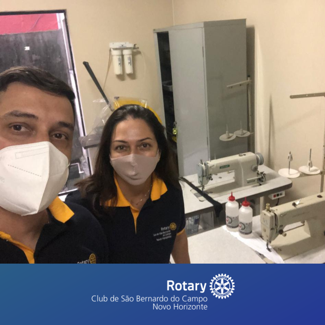 Rotary Club de São Bernardo do Campo Novo Horizonte desenvolve Projeto Corte e Costura Cambraia na Associação Comunitária Santa Edwiges