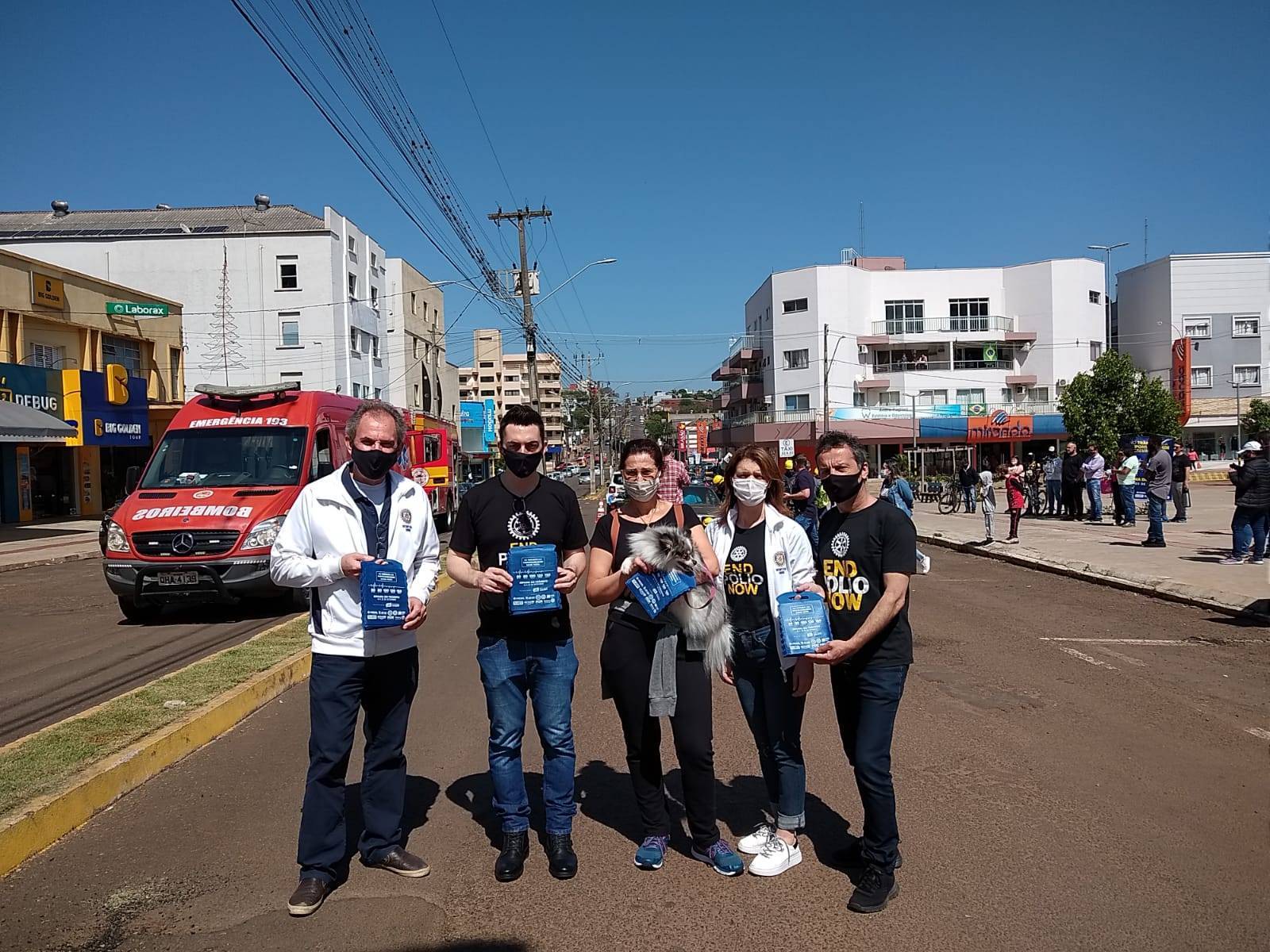 CAMPANHA EDUCATIVA  E DISTRIBUIÇÃO MATERIAL EDUCATIVO