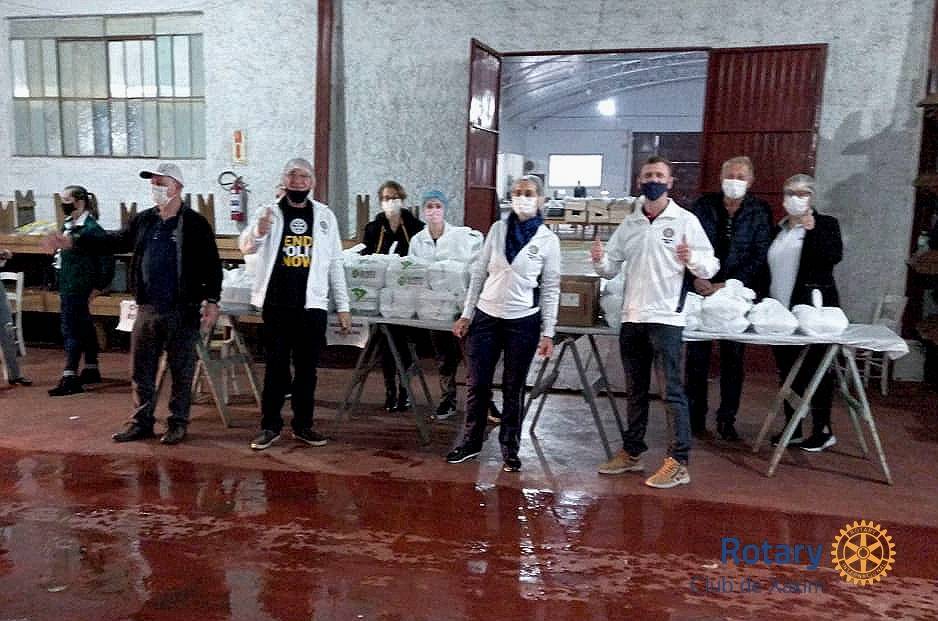 ENTREGA DE 2000 MARMITAS NESTE EVENTO