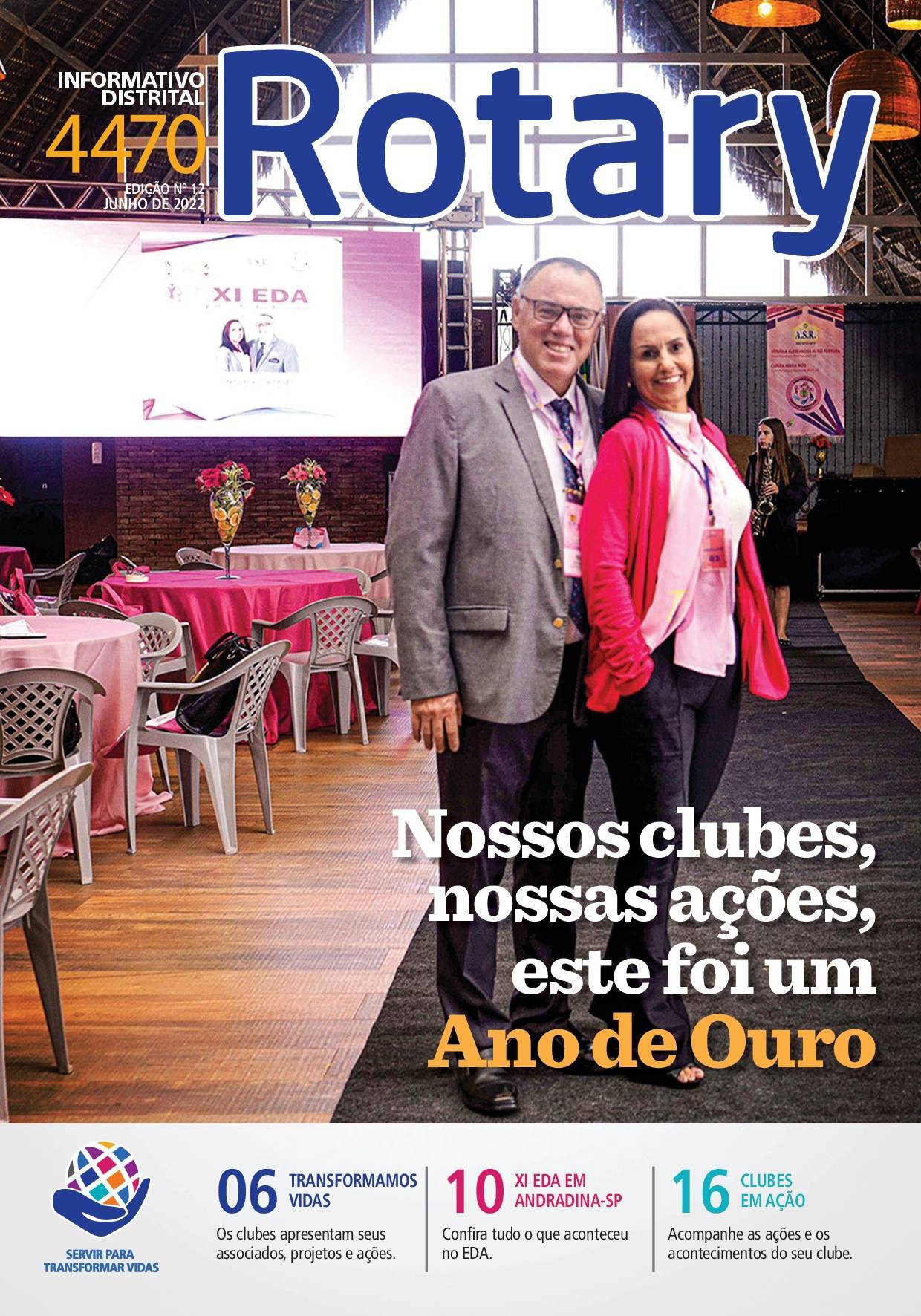 Informativo Rotário de JUNHO/2022 - Numero 12 - Carta Mensal