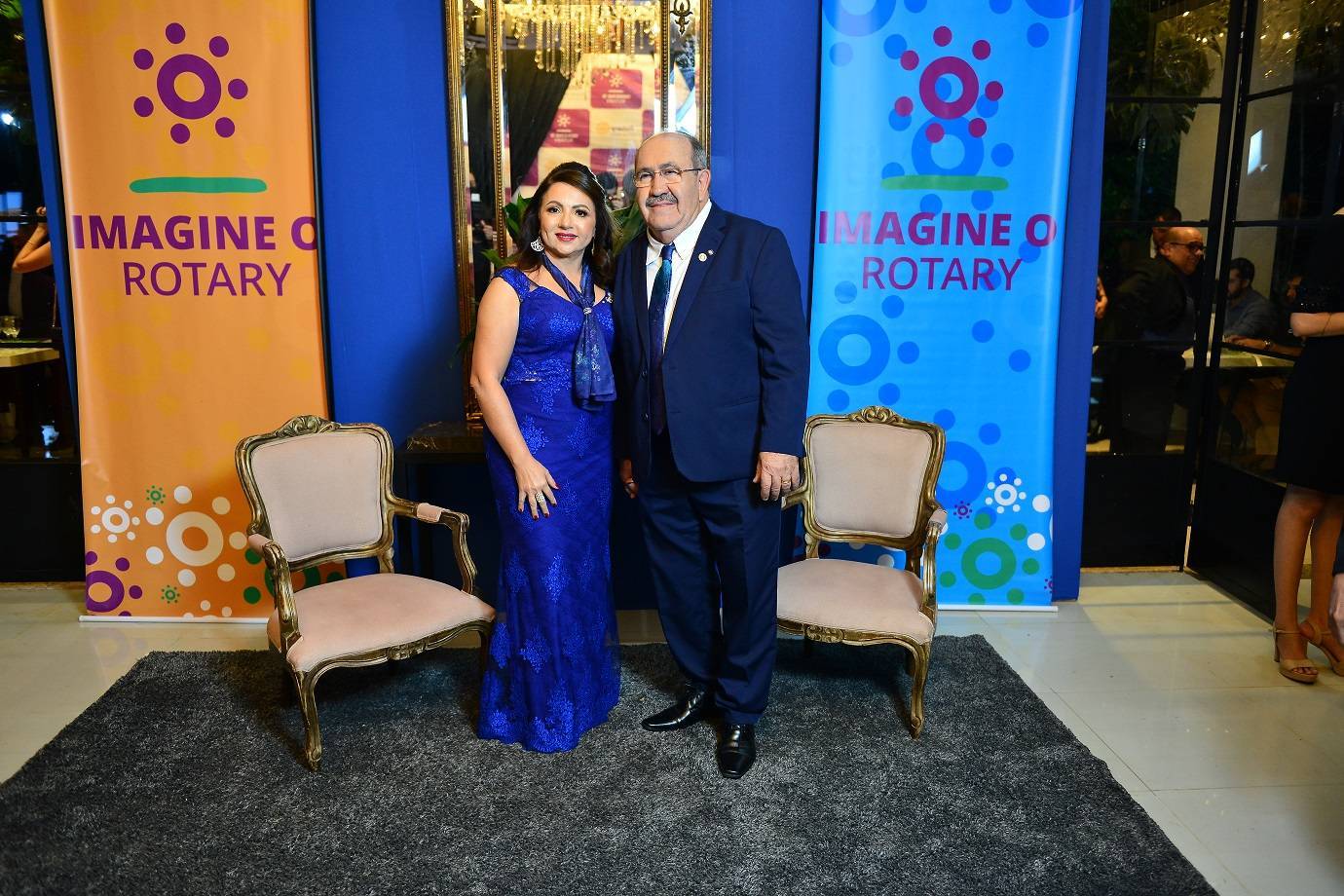 Posse Governador 2022-2023 Felício José dos Santos e Família Rotária