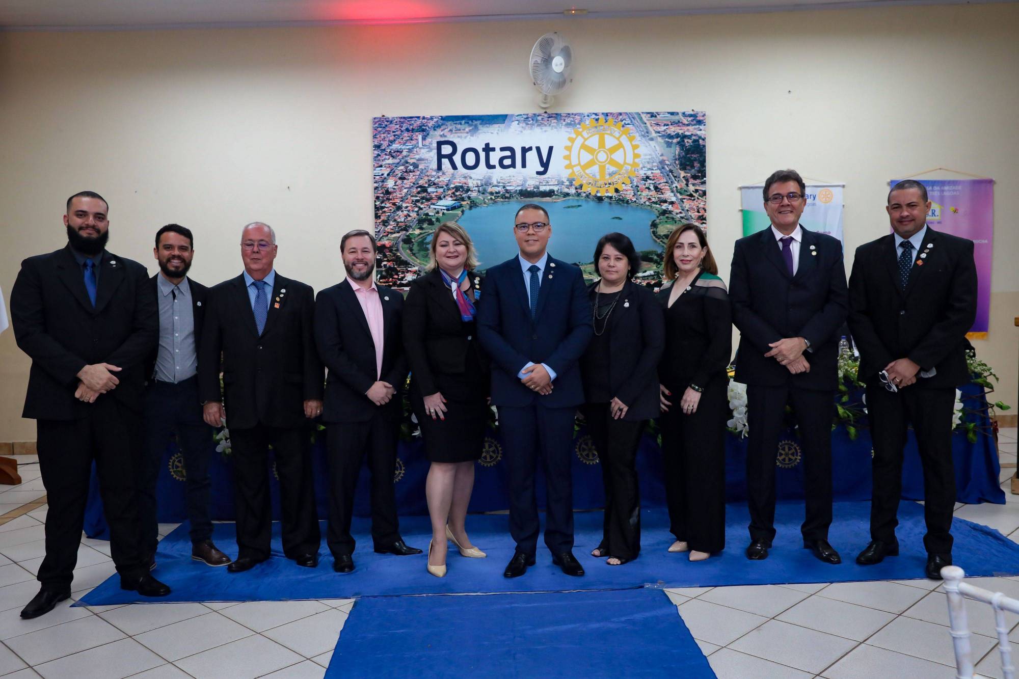 Rotary Club de Três Lagoas empossa novo Presidente - Gestão 2022/23