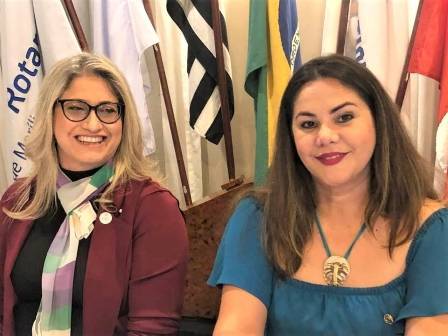 Marta Raphael Azevedo e Maricler Botelho de Oliveira participam do Inter Country Commmitee (ICC) pelo Brasil