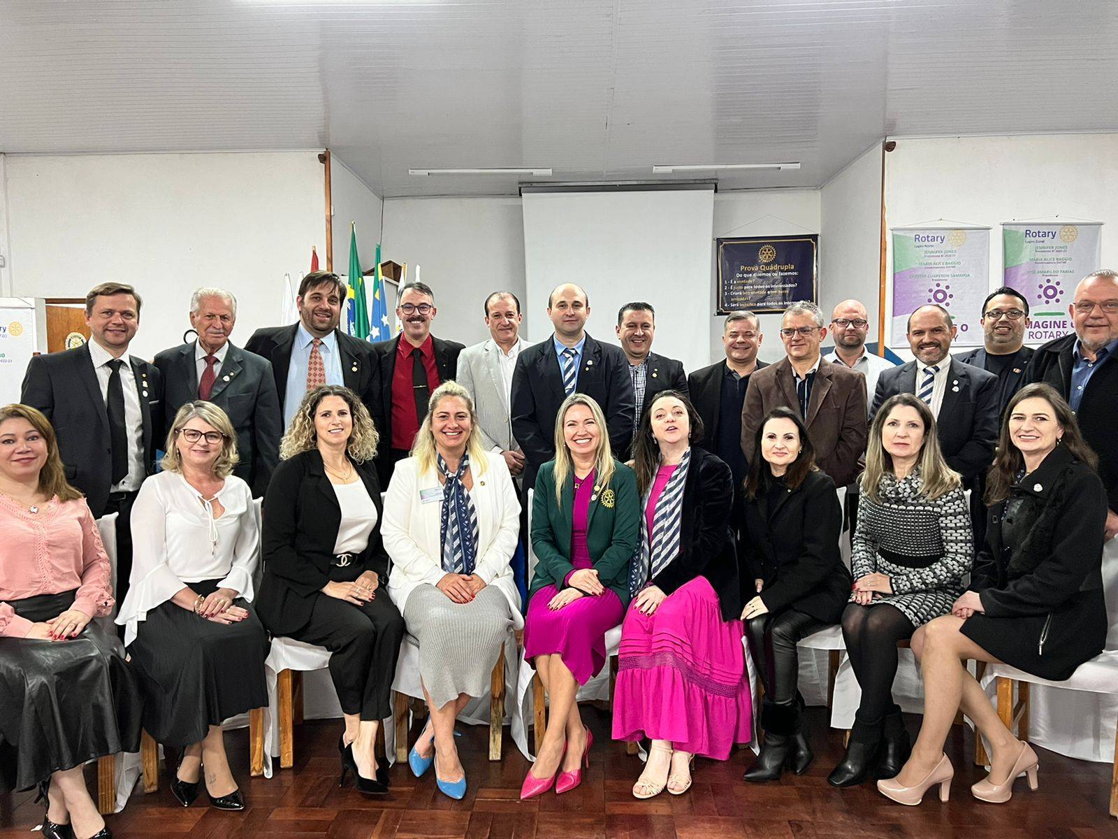 Visita ao Rotary Club de Lages - Alvorada