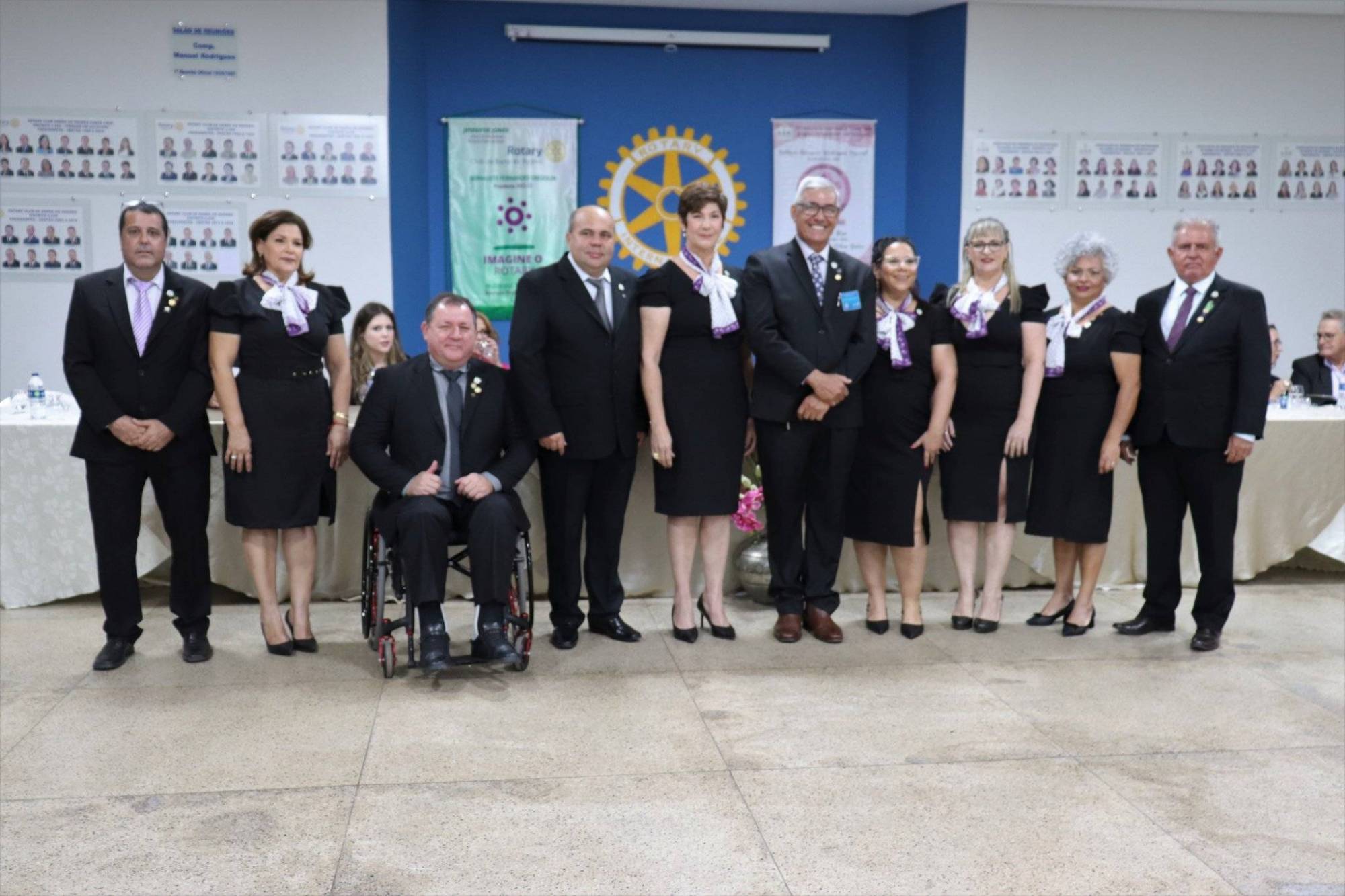 Presidente Bernadete Fernandes Gregolin e Conselho Diretor 2022/2023