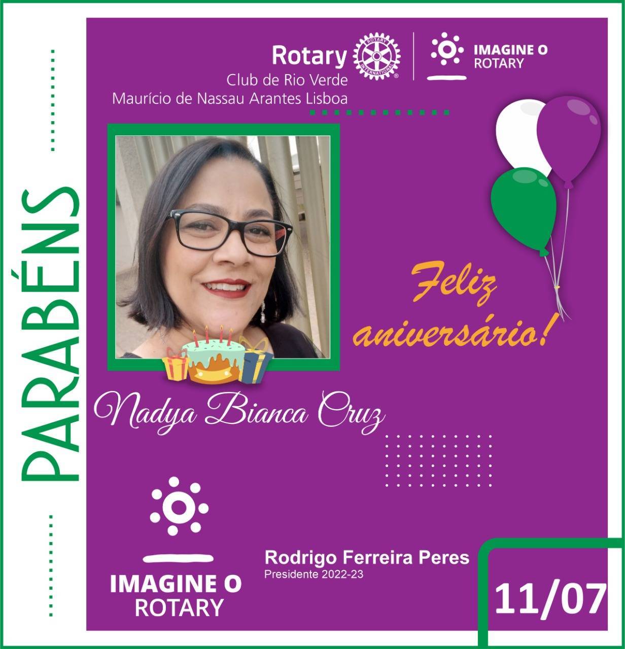 Aniversário da companheira Nadya Bianca