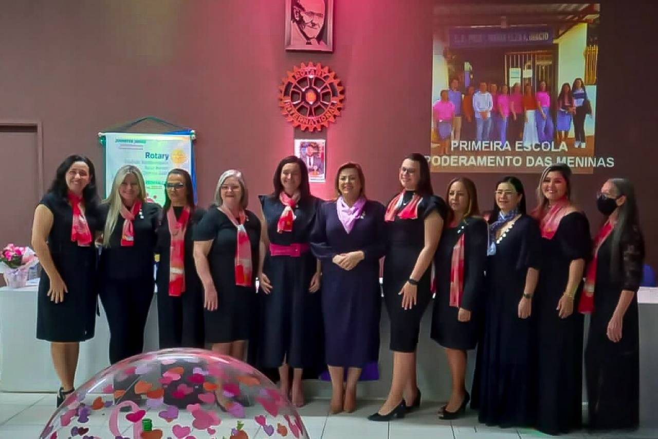 Posse de novo Conselho Diretor do RC Rondonópolis Rosa Bororó.