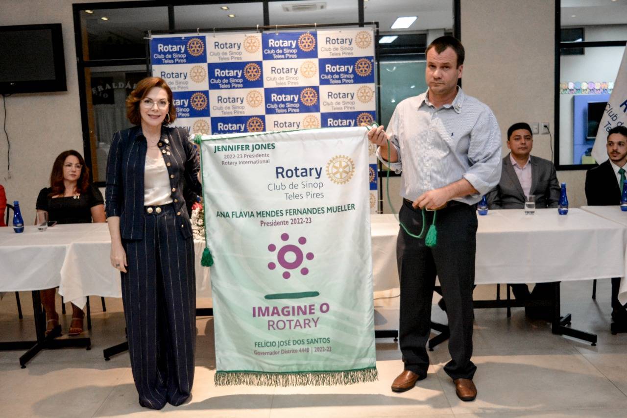 Rotary Club Sinop Teles Pires, convida todos à imaginar o Rotary 