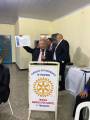 Presidente 2021-2022 Valdimir Cordeiro Jorge comemorando a Menção Presidencial de Rotary