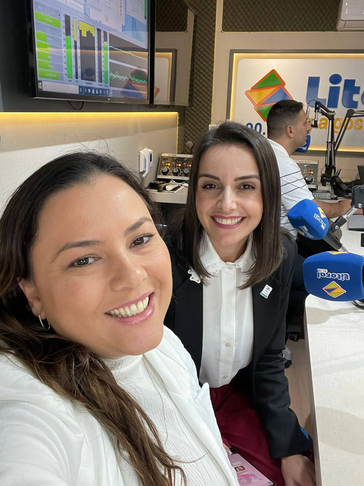 Gisele Locks e Natália Bitencourt