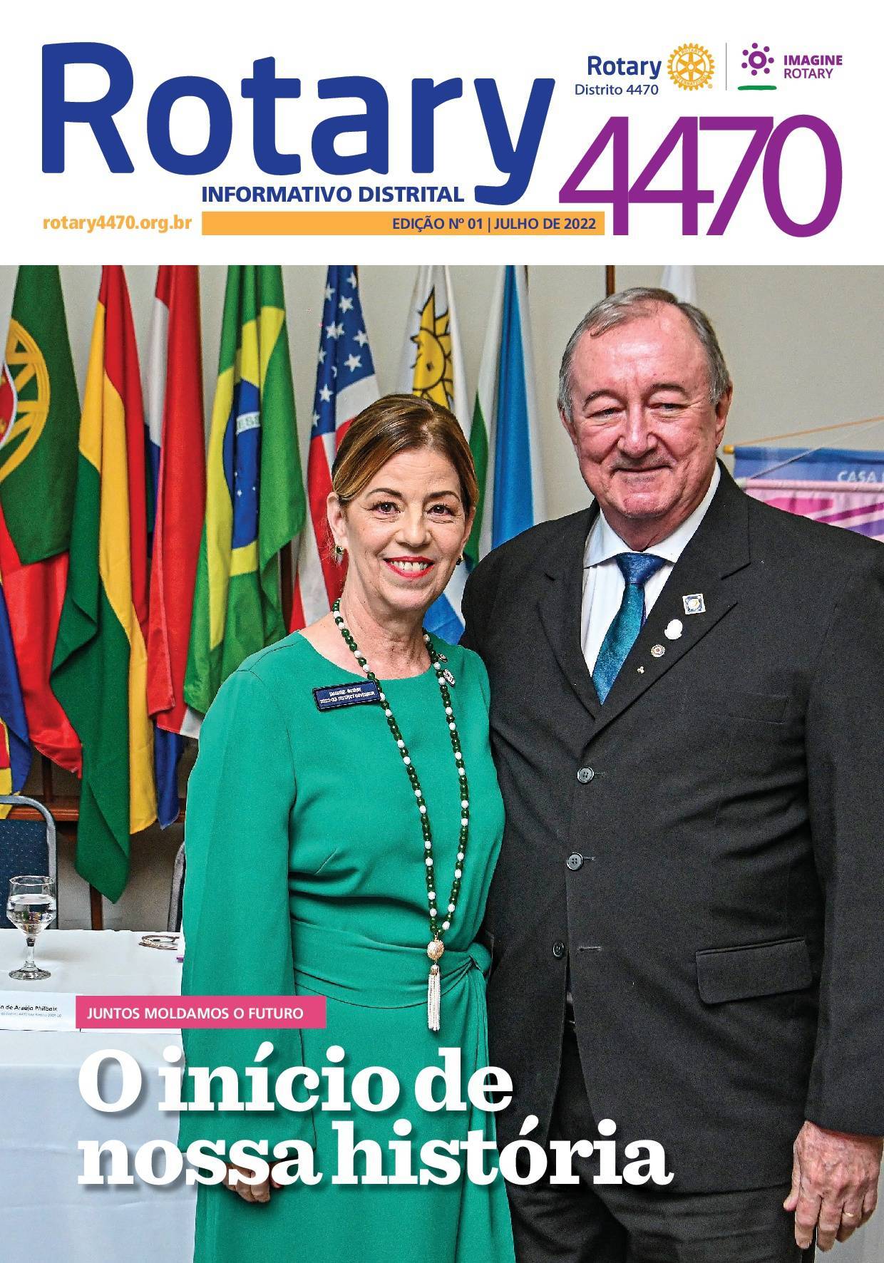 Informativo Rotário de JULHO/2022 - Numero 01 - Carta Mensal