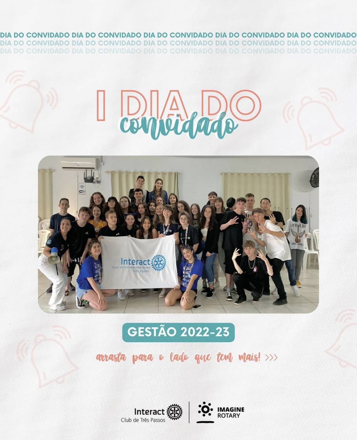 I Dia do Convidado! 💙
