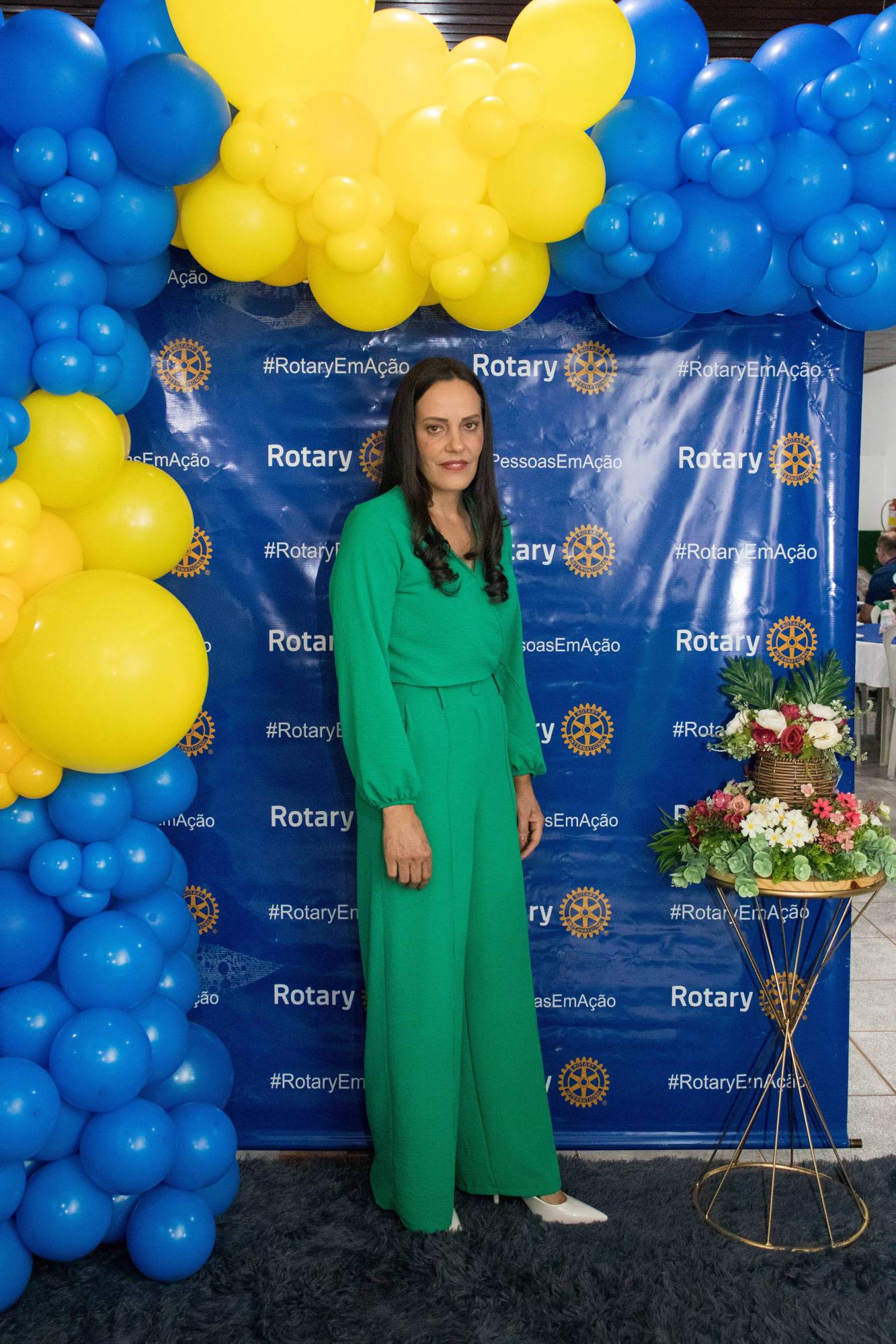 Presidente Alméri Luzia Zamboni ano rotário 2022/2023