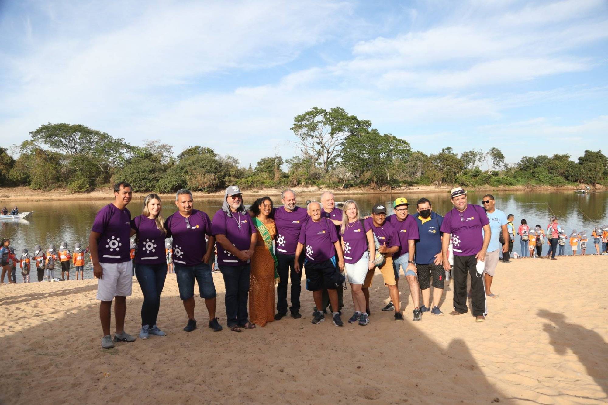 Rotarianos em ação