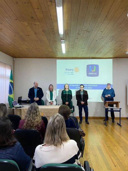 Primeira Reunião Itinerante gestão 2022/2023, Rotary Lages Alvorada