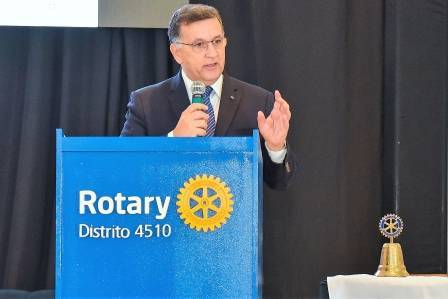 Paulo Eduardo de Barros Fonseca, atual Coordenador Regional da The Rotary Foundation no Brasil, será o primeiro expositor