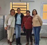 Companheiras Lu Trindade, Mauren, Bia e Téia