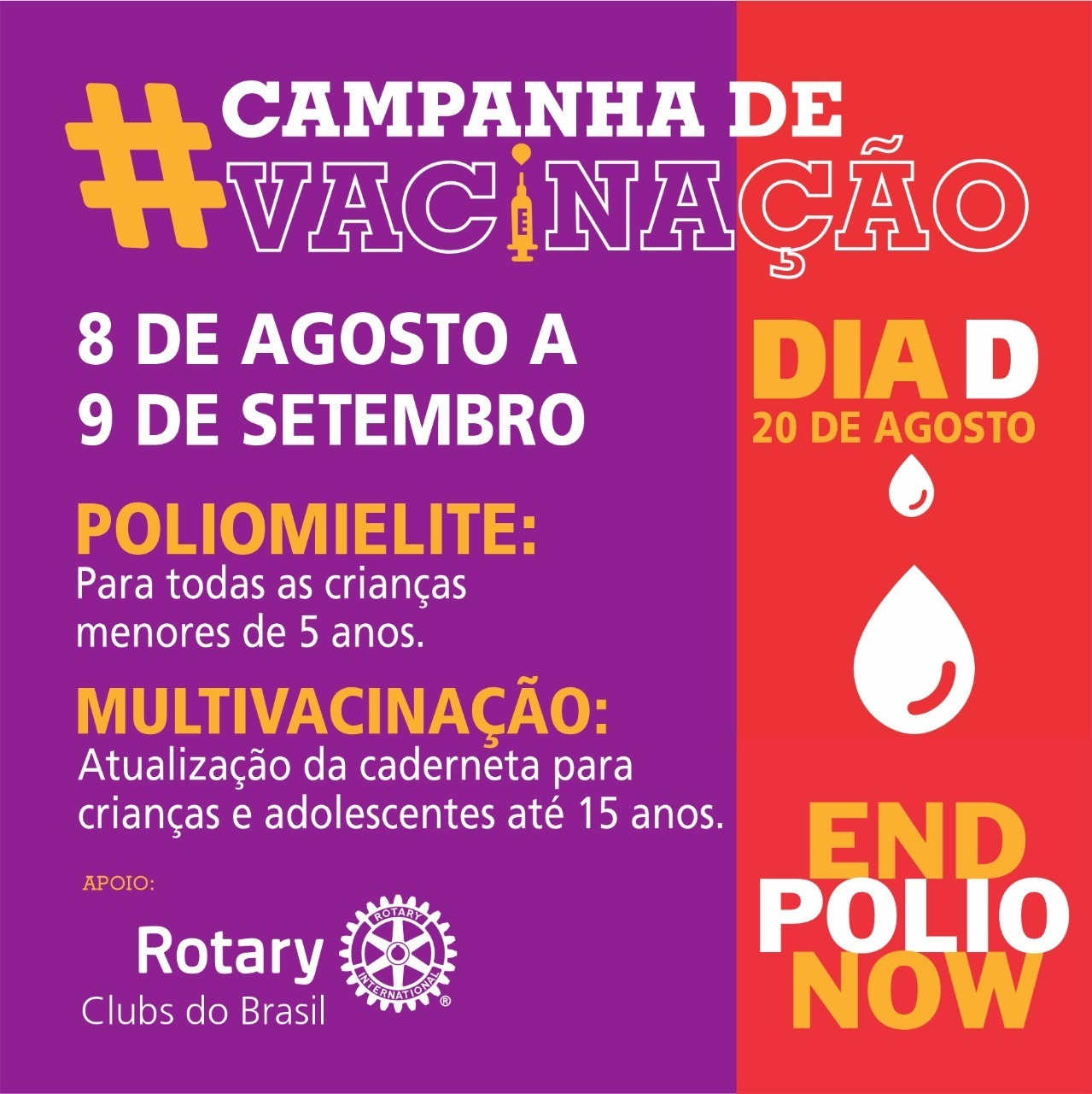 CAMPANHA NACIONAL DE MULTIVAÇÃO 2022