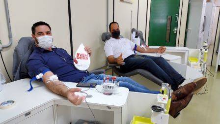 O Governador do Distrito 4510 do Rotary International, Murillo Alvarez Alves, participa de ação rotária em Marília