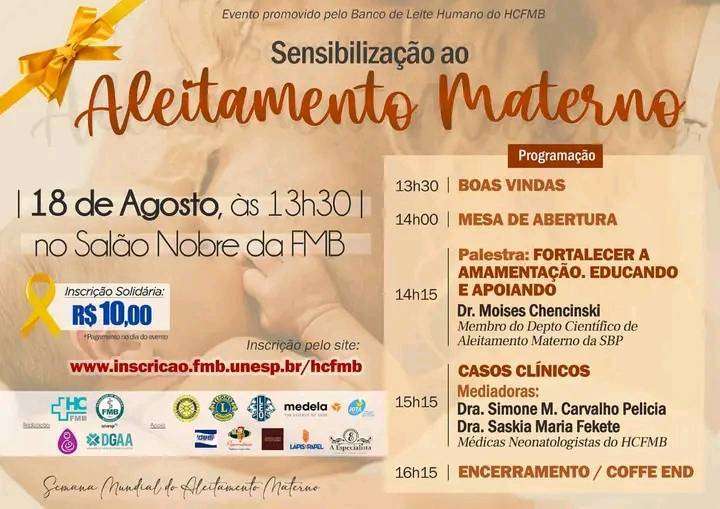 Sensibilização ao Aleitamento Materno