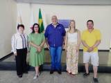 Maria de Fátima Magalhães Barbosa – Presidente do Rotary Club de Pirapora Santos Dumont, Flávia Rocha Teixeira Mota – Coordenadora do Núcleo de Vigilância Epidemiológica. Mário Machado da Silva Filho – Presidente do Rotary Club de Pirapora Praia. Sabrina Leite Gitirana – Enfermeira responsável técnica pela rede de frio/Vigilância em Saúde da Secretária Municipal de Saúde. Karlo Bruce Rezende Cordeiro – Presidente do Rotary Club de Pirapora