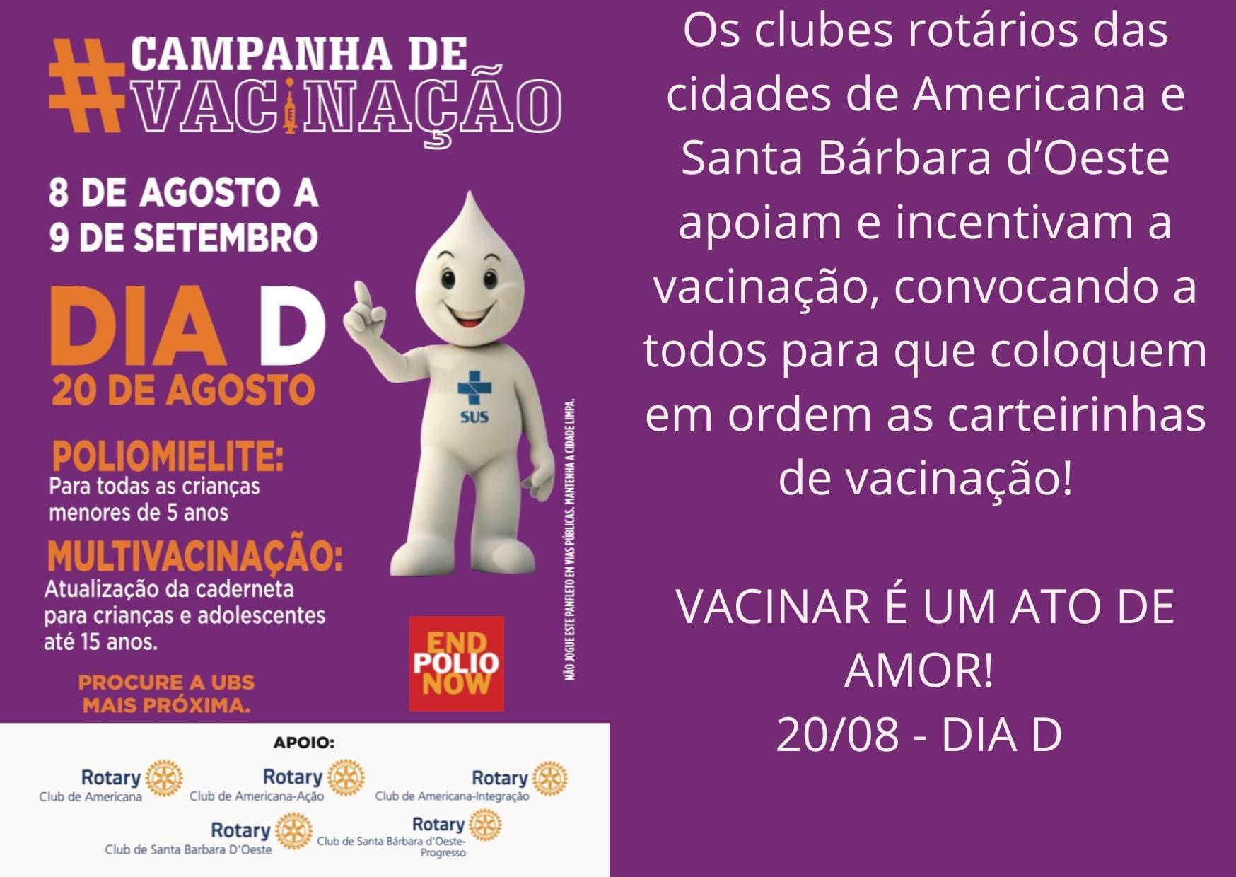 Dia D acontece em 20/08