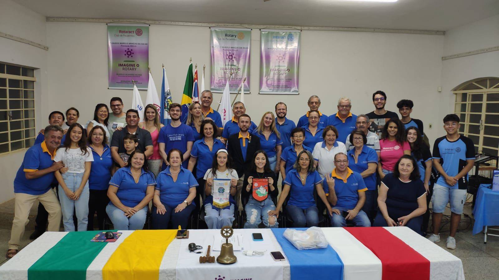 CERIMONIA DE FLÂMULA - INTERCÂMBIÁRIA INÊS 