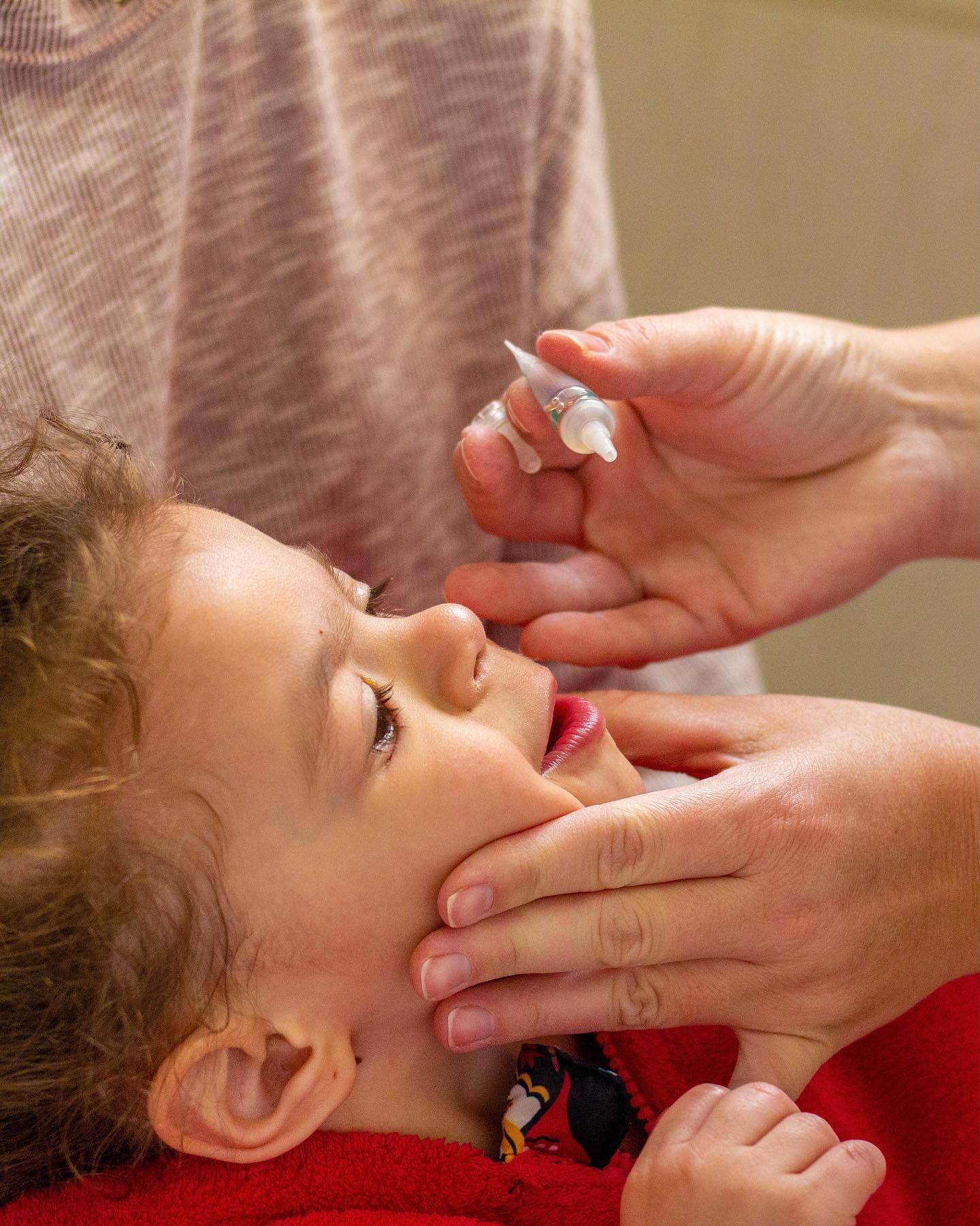 No último sábado, 20 aconteceu Dia D de vacinação contra a poliomielite.